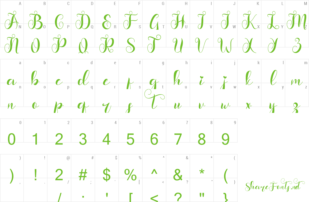 Font Christmas Sanantha preview